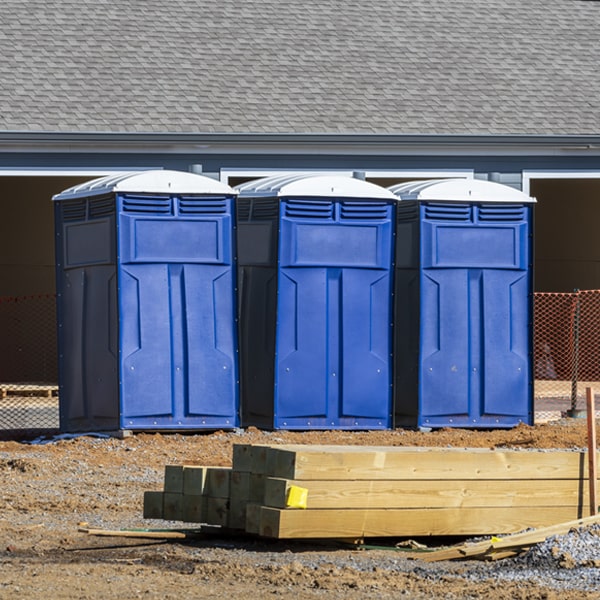 are there any restrictions on where i can place the porta potties during my rental period in Betsy Layne